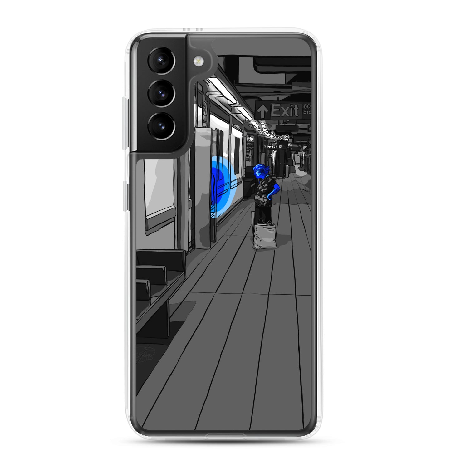 Columbus Circle Subway Station NYC Clear Case for Samsung®