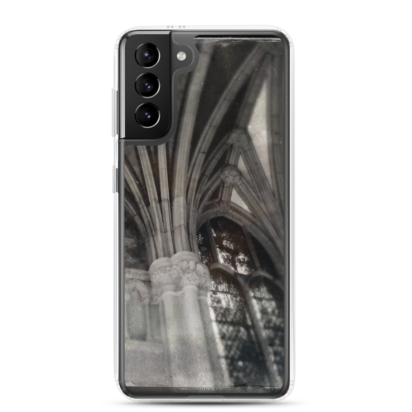 Gothic Shadows and Light at St. John Divine, NYC Clear Case for Samsung®