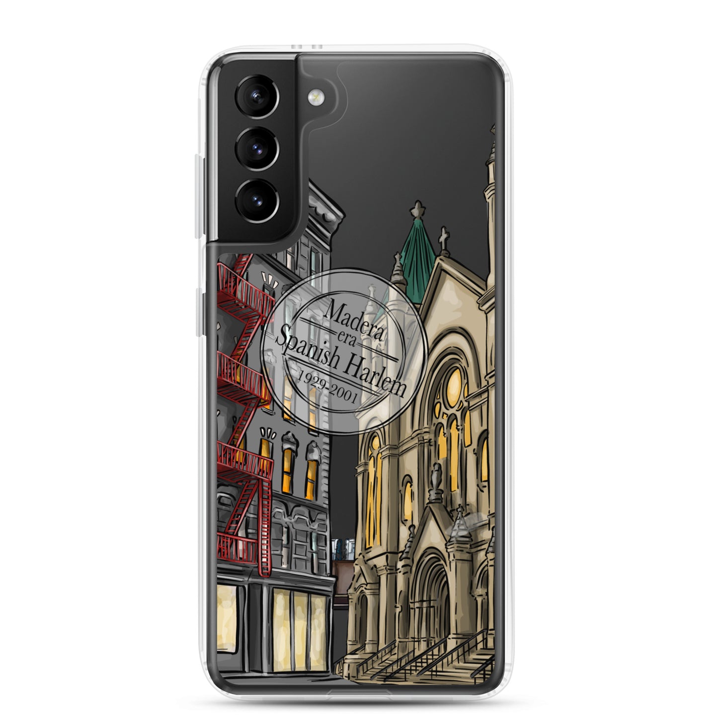 Madera Era Spanish Harlem Clear Case for Samsung®