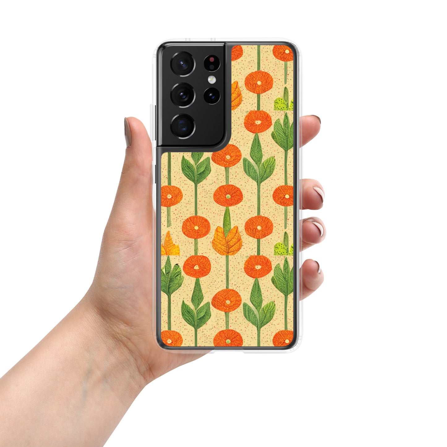 70’s Floral Fiesta Clear Case for Samsung®