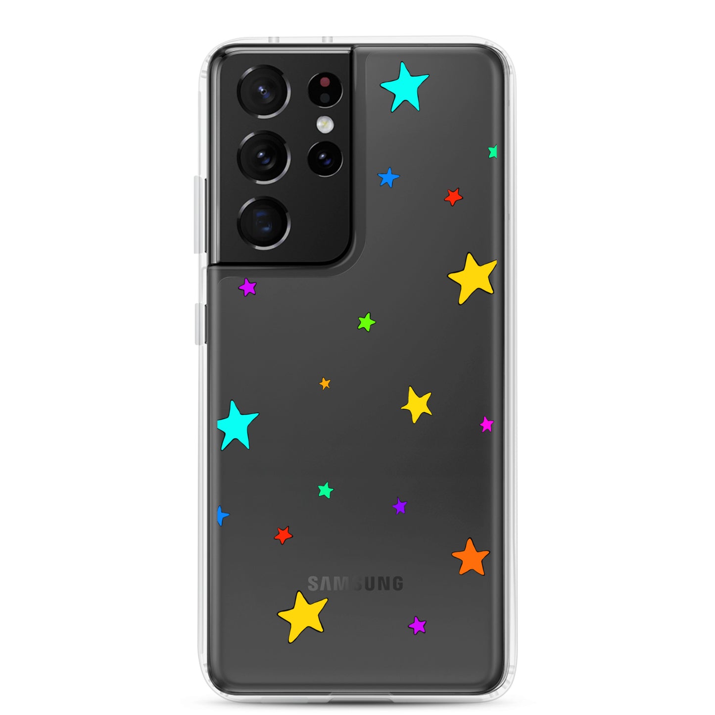 Colorful Stars Clear Case for Samsung®