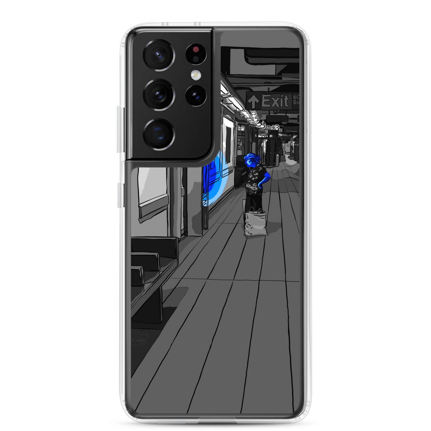 Columbus Circle Subway Station NYC Clear Case for Samsung®