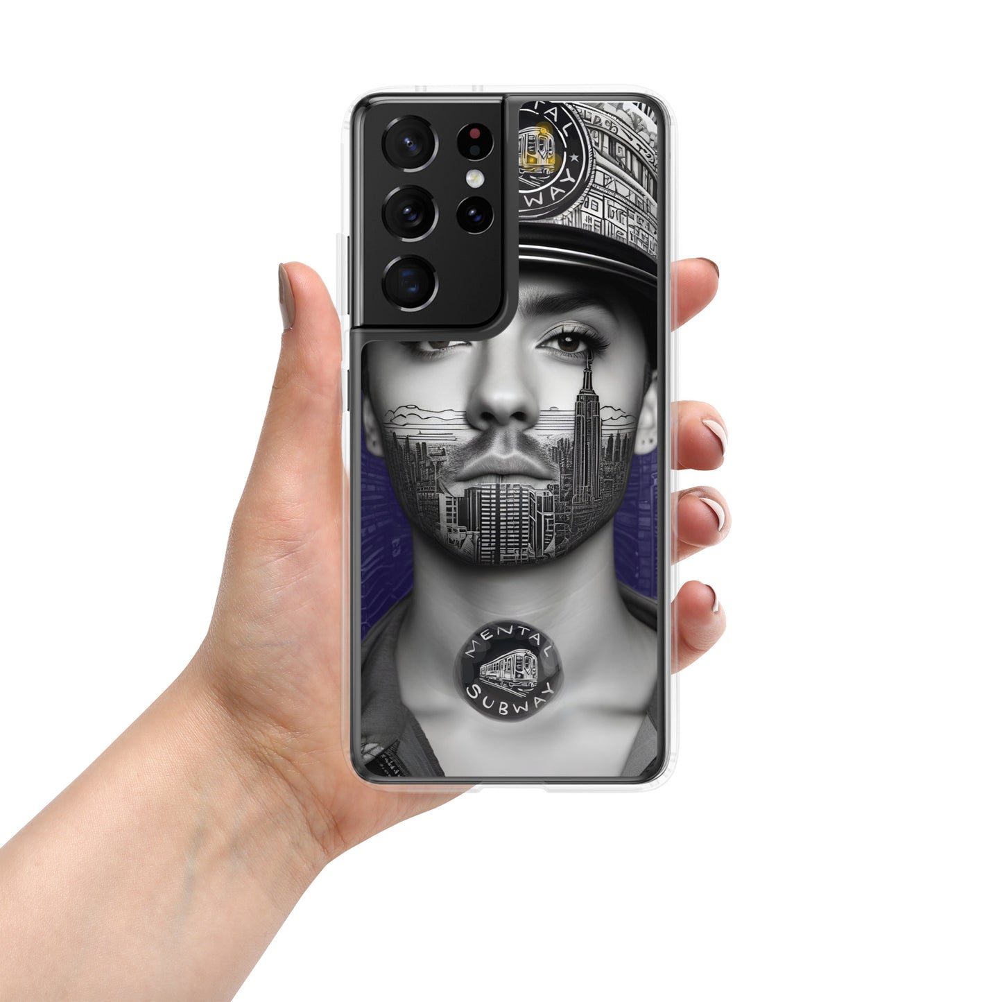 Mental Subway Police Clear Case for Samsung®