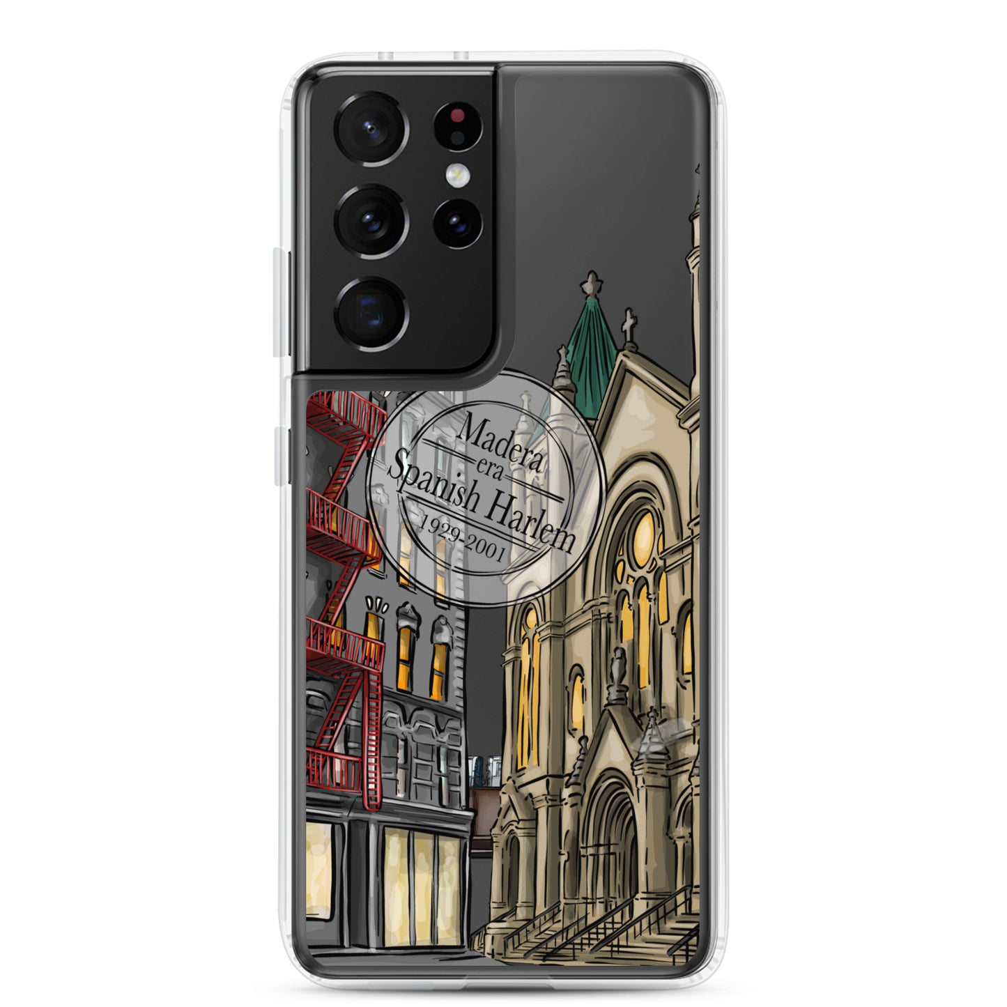 Madera Era Spanish Harlem Clear Case for Samsung®