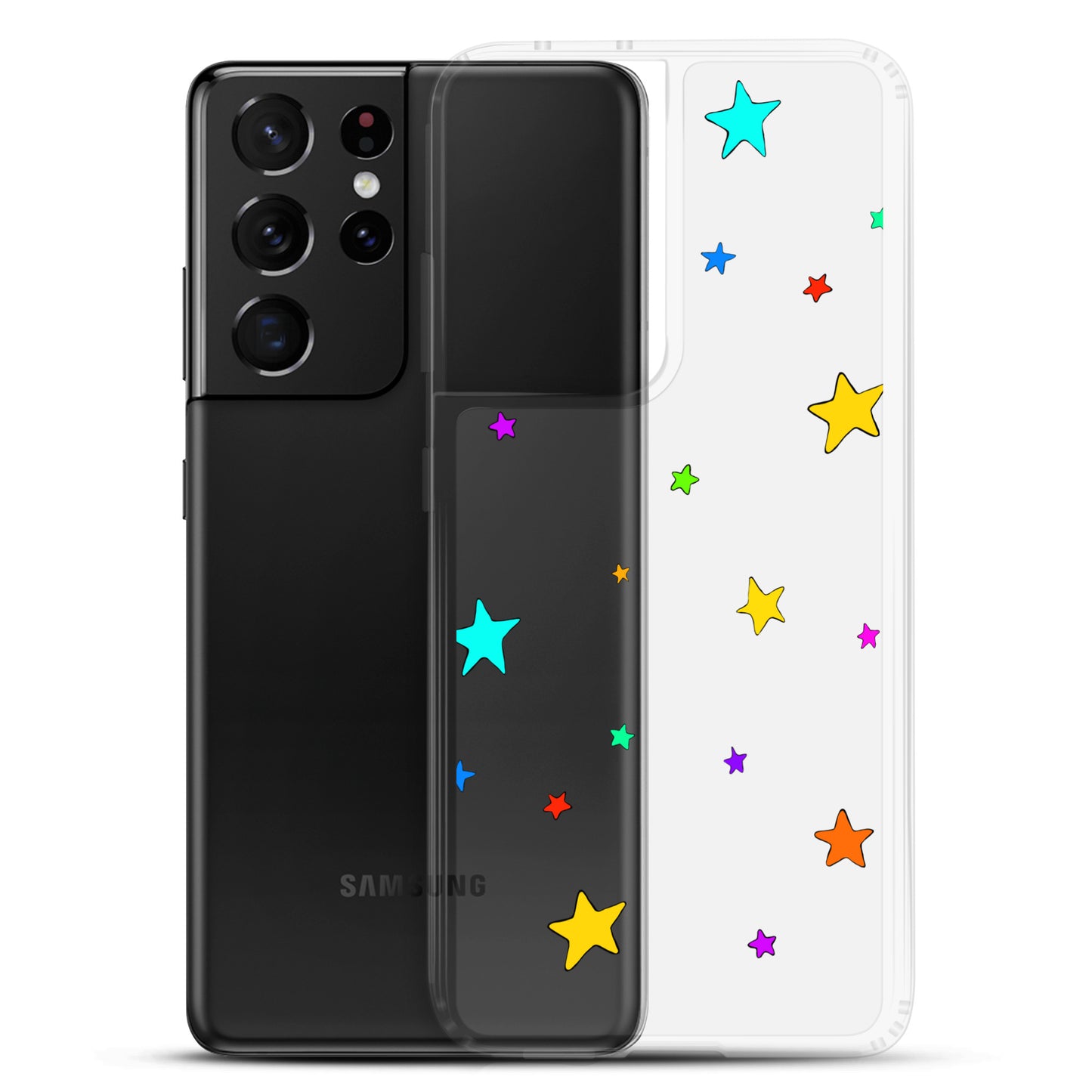 Colorful Stars Clear Case for Samsung®