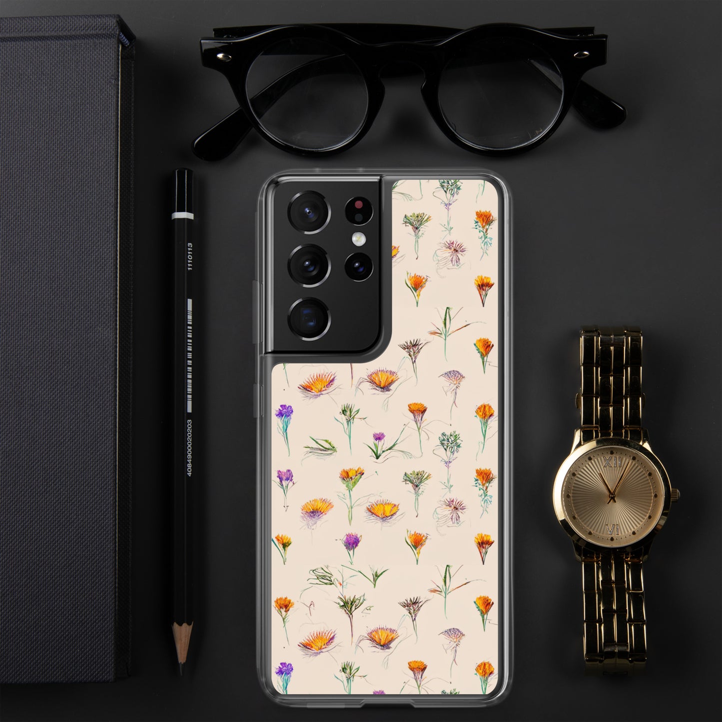 Sketches in Bloom Clear Case for Samsung®