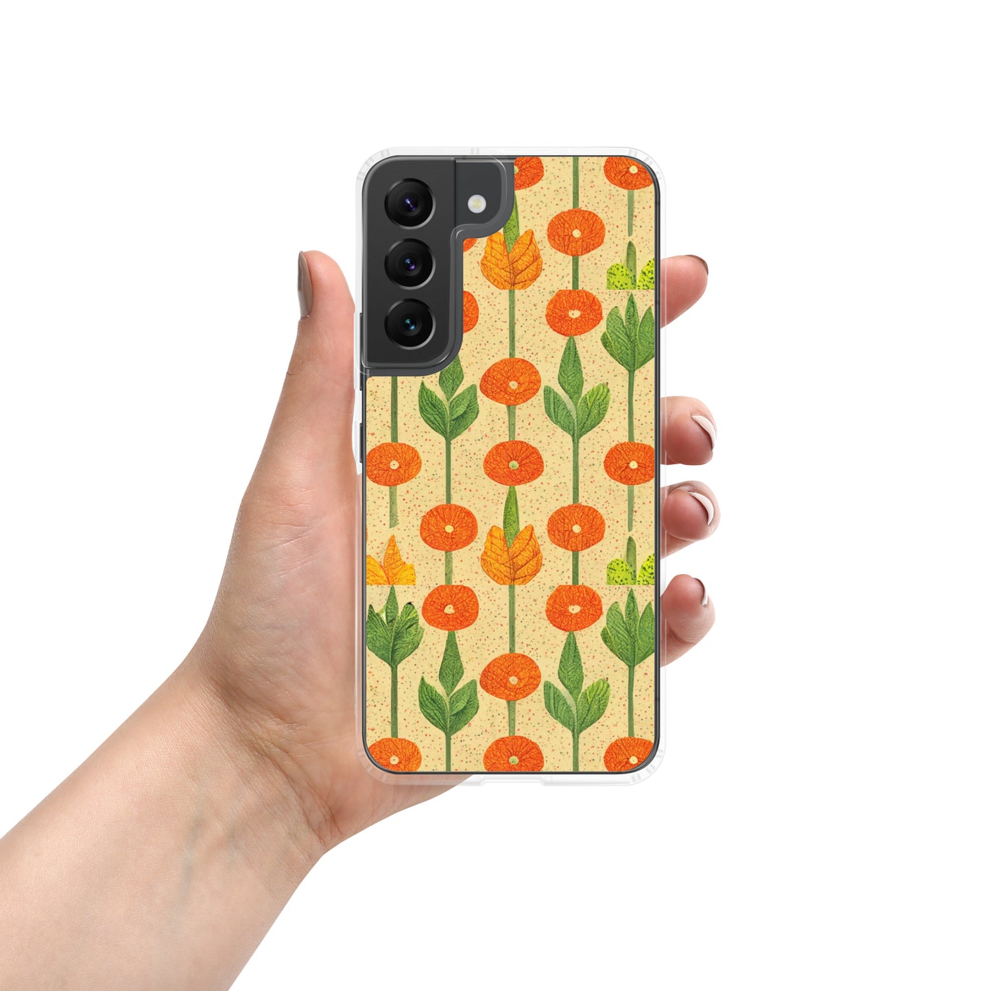 70’s Floral Fiesta Clear Case for Samsung®