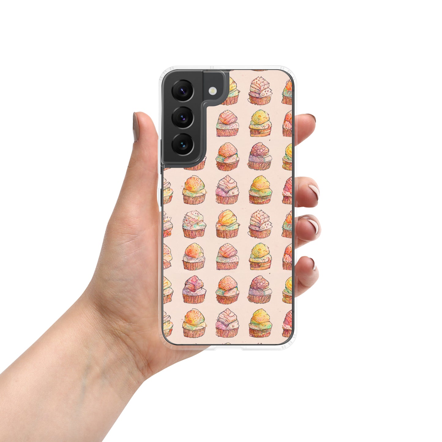 Dancing on Mom’s feet while Cupcakes Bake Clear Case for Samsung®