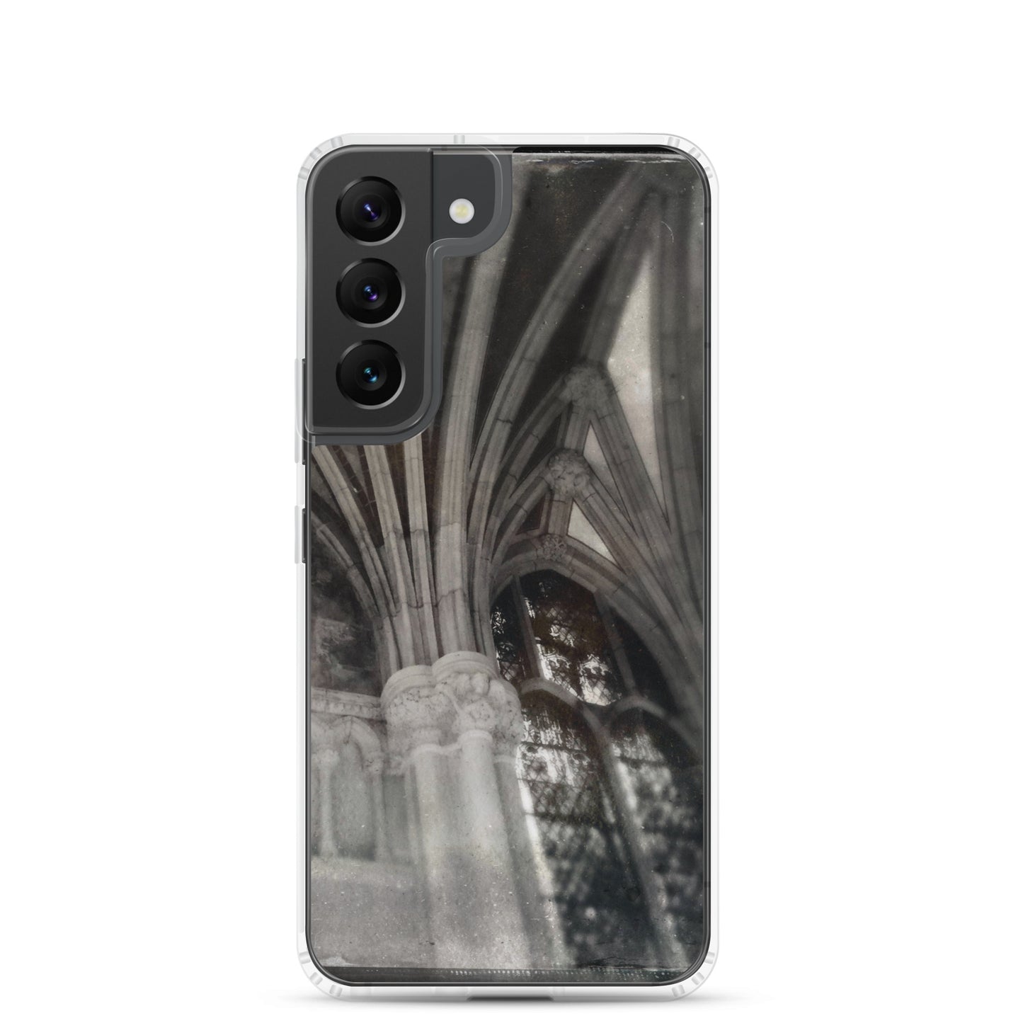 Gothic Shadows and Light at St. John Divine, NYC Clear Case for Samsung®