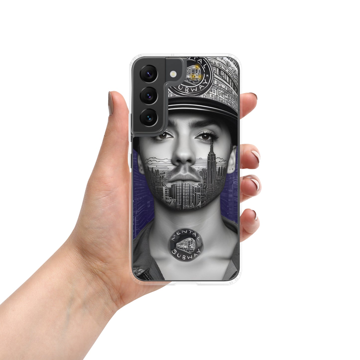 Mental Subway Police Clear Case for Samsung®