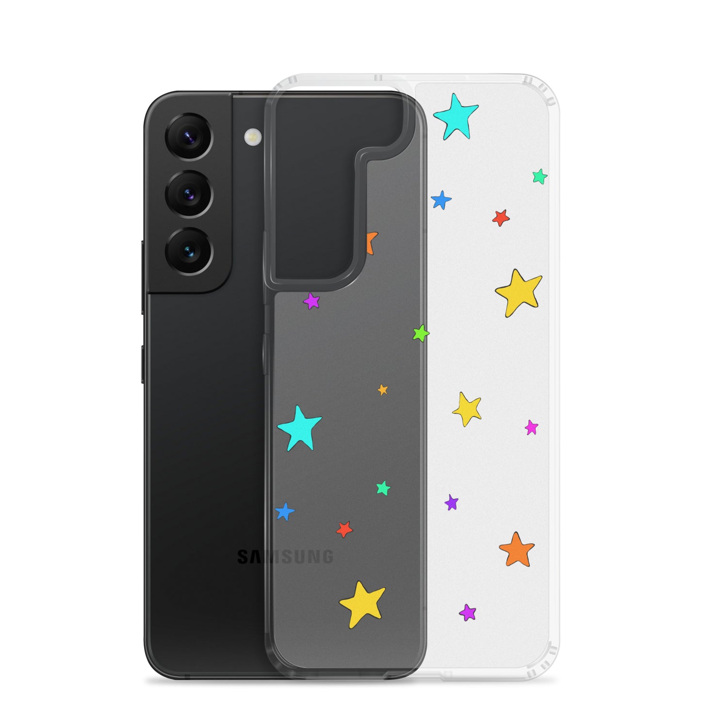 Colorful Stars Clear Case for Samsung®