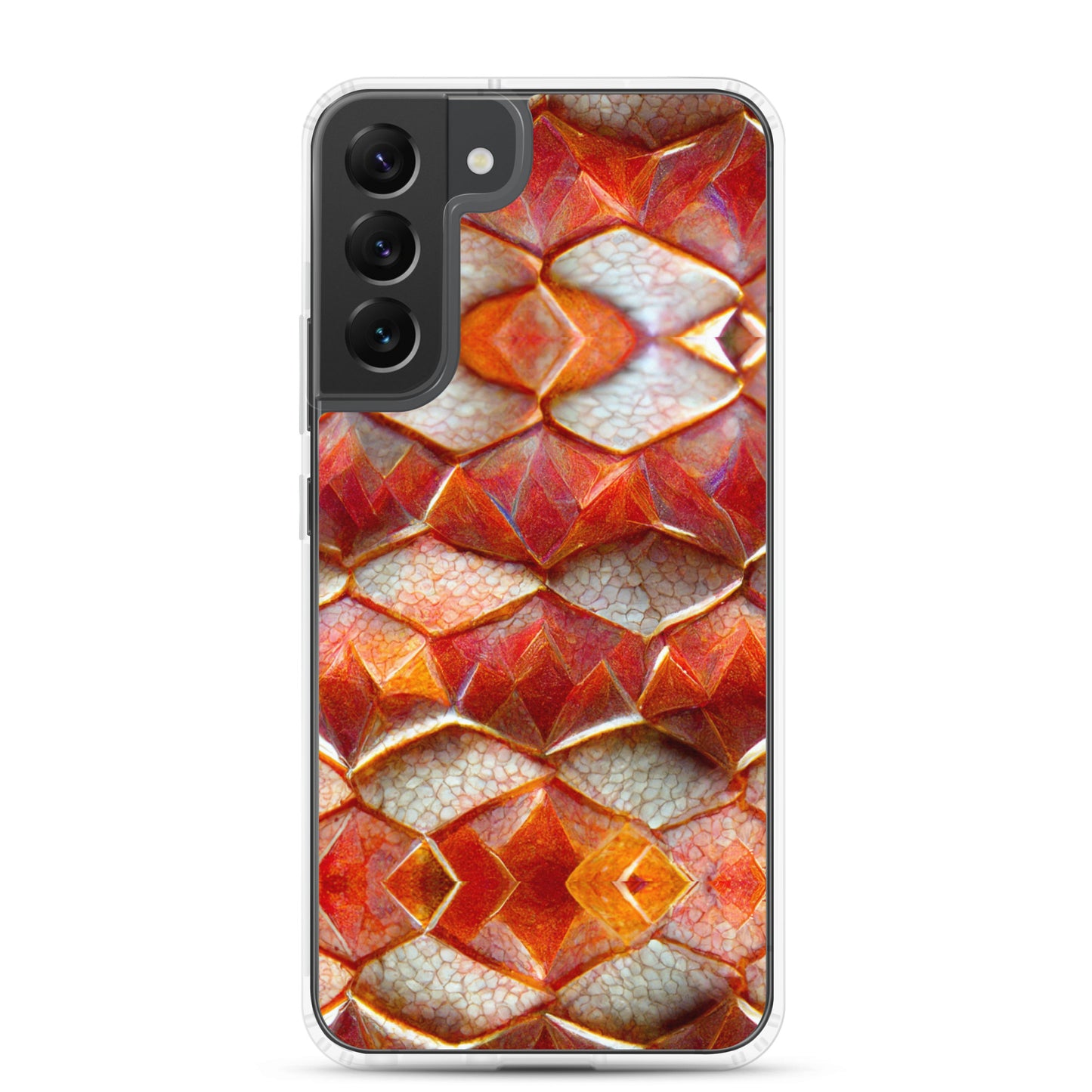 Calcithron, the Stonebound Ember Dragon Clear Case for Samsung®