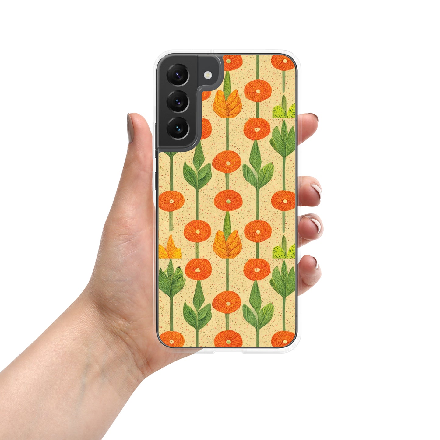 70’s Floral Fiesta Clear Case for Samsung®