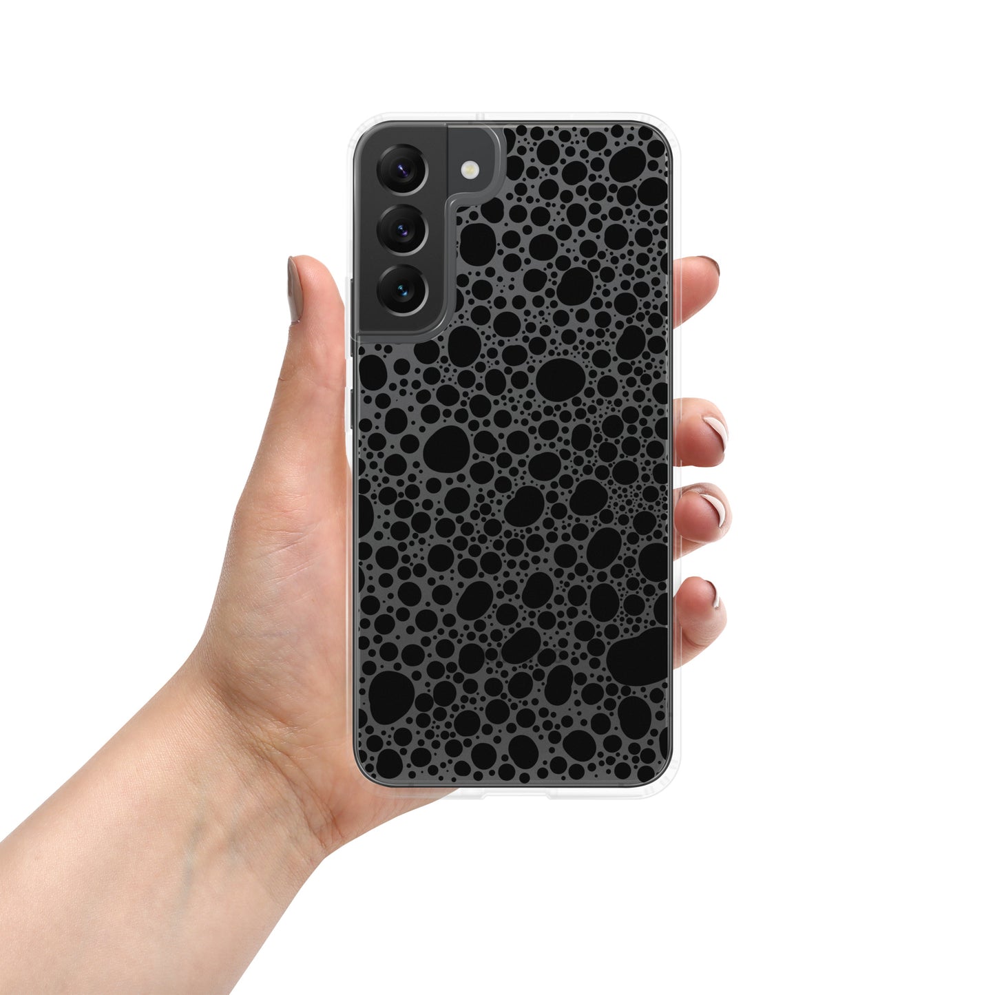 Noir Pointillism Clear Case for Samsung®