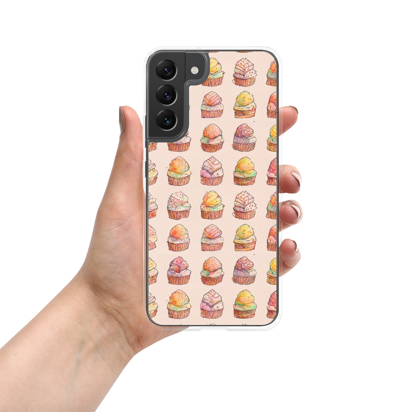 Dancing on Mom’s feet while Cupcakes Bake Clear Case for Samsung®