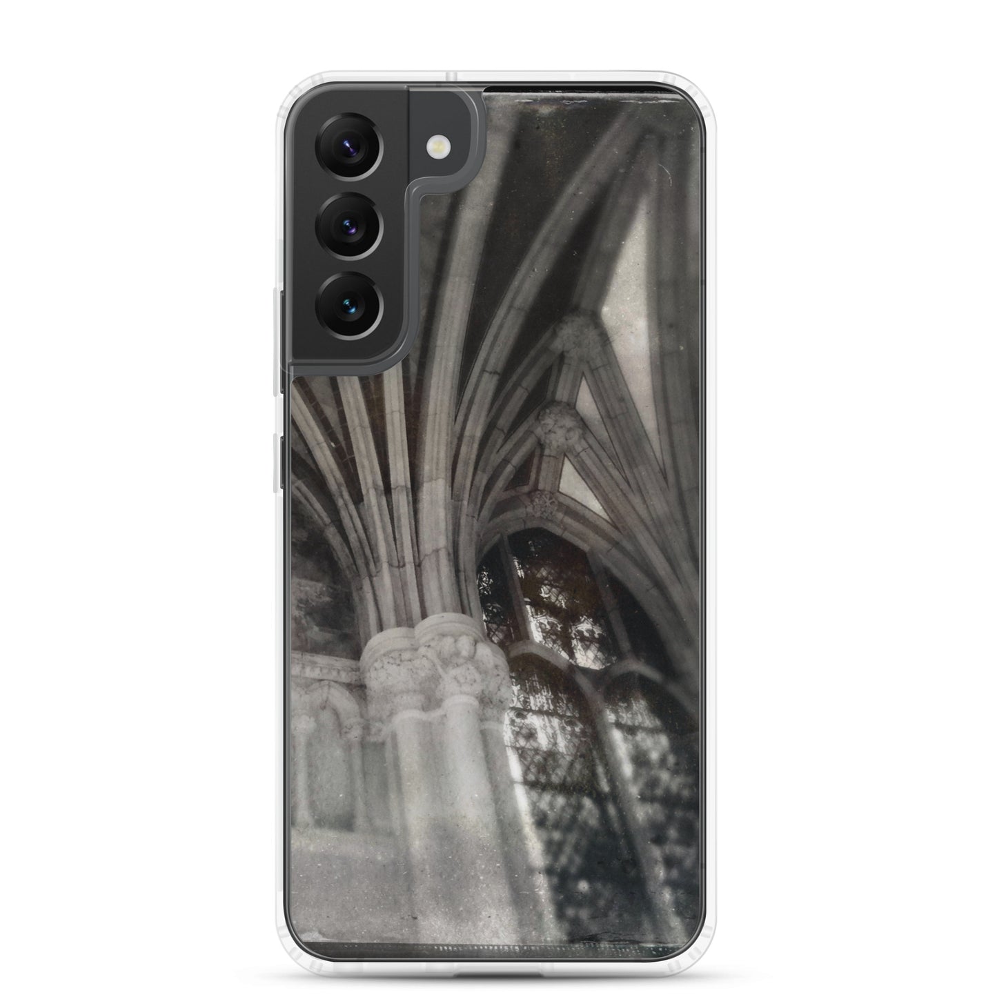 Gothic Shadows and Light at St. John Divine, NYC Clear Case for Samsung®