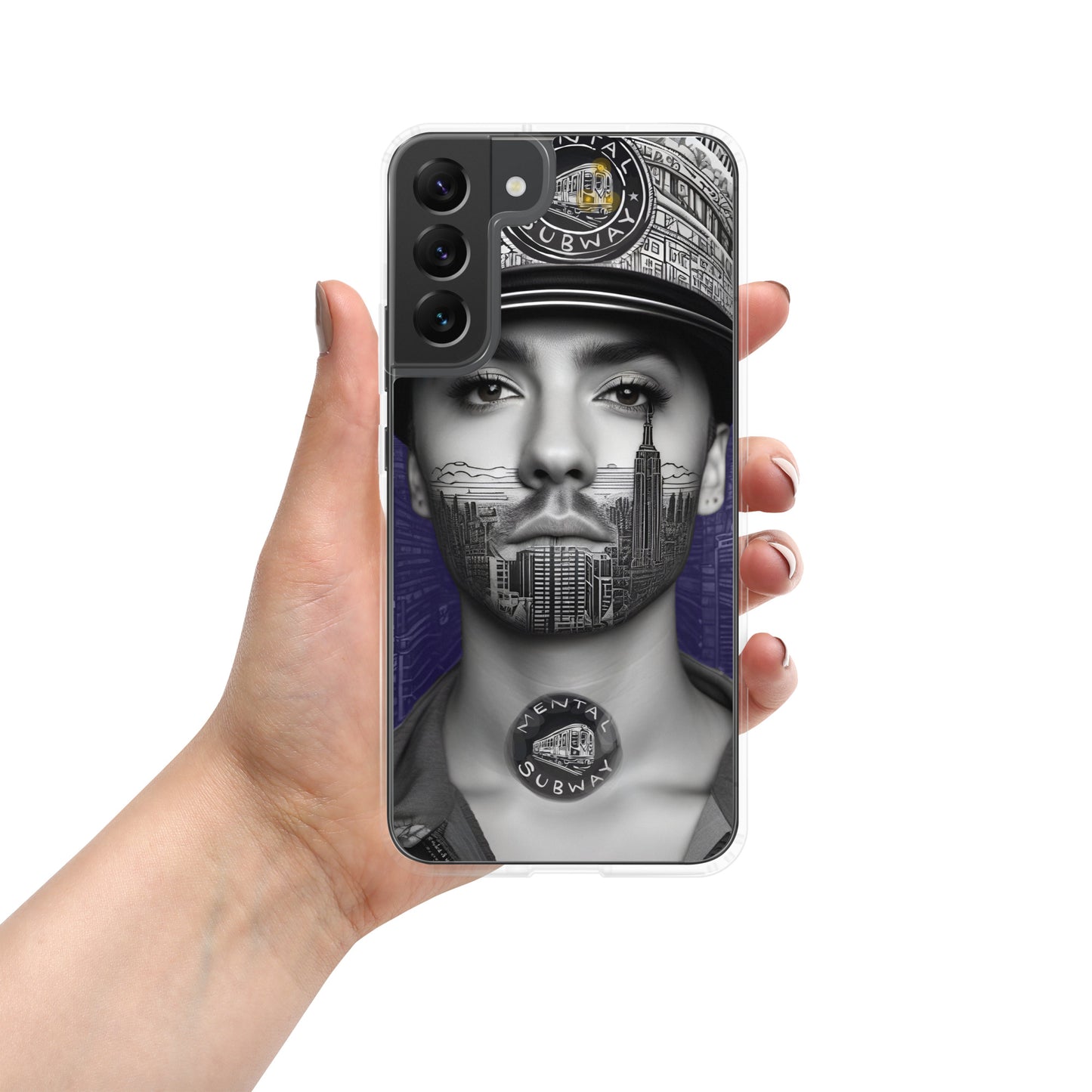 Mental Subway Police Clear Case for Samsung®