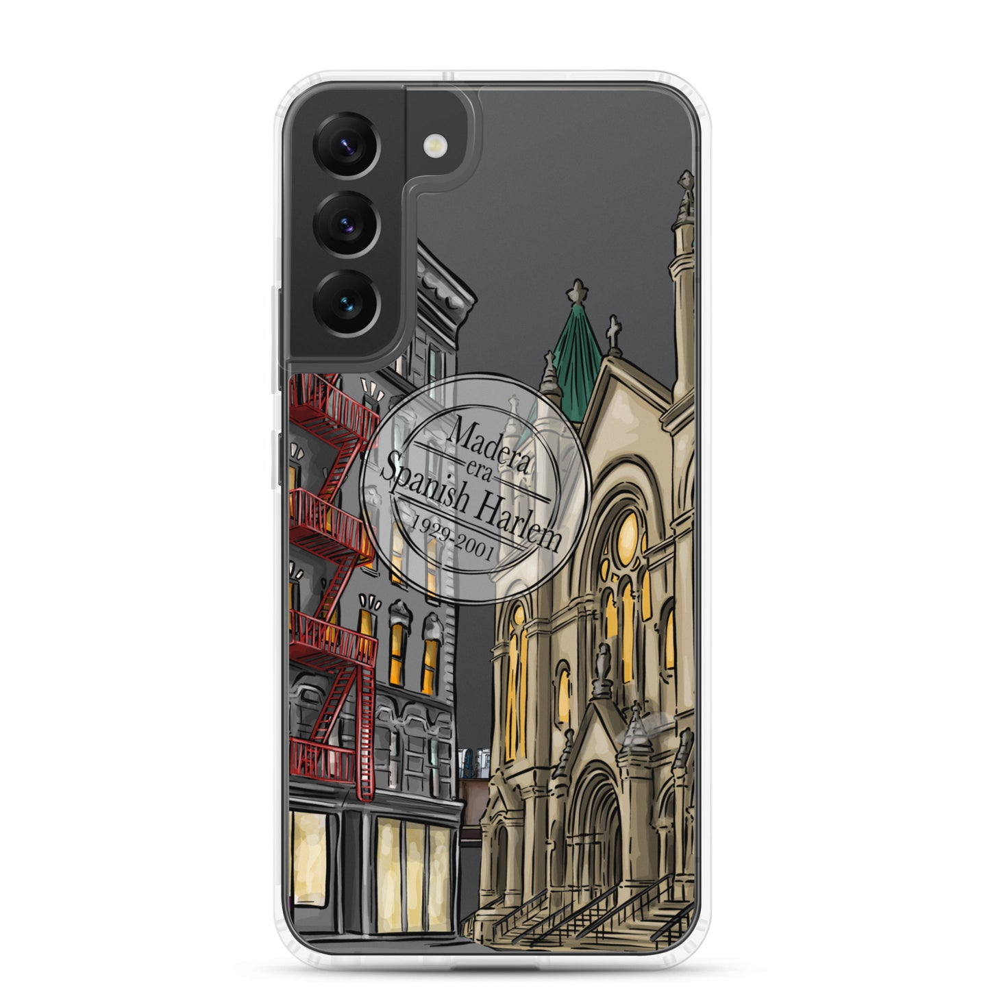 Madera Era Spanish Harlem Clear Case for Samsung®