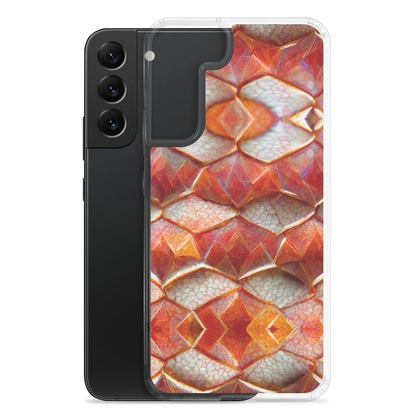 Calcithron, the Stonebound Ember Dragon Clear Case for Samsung®