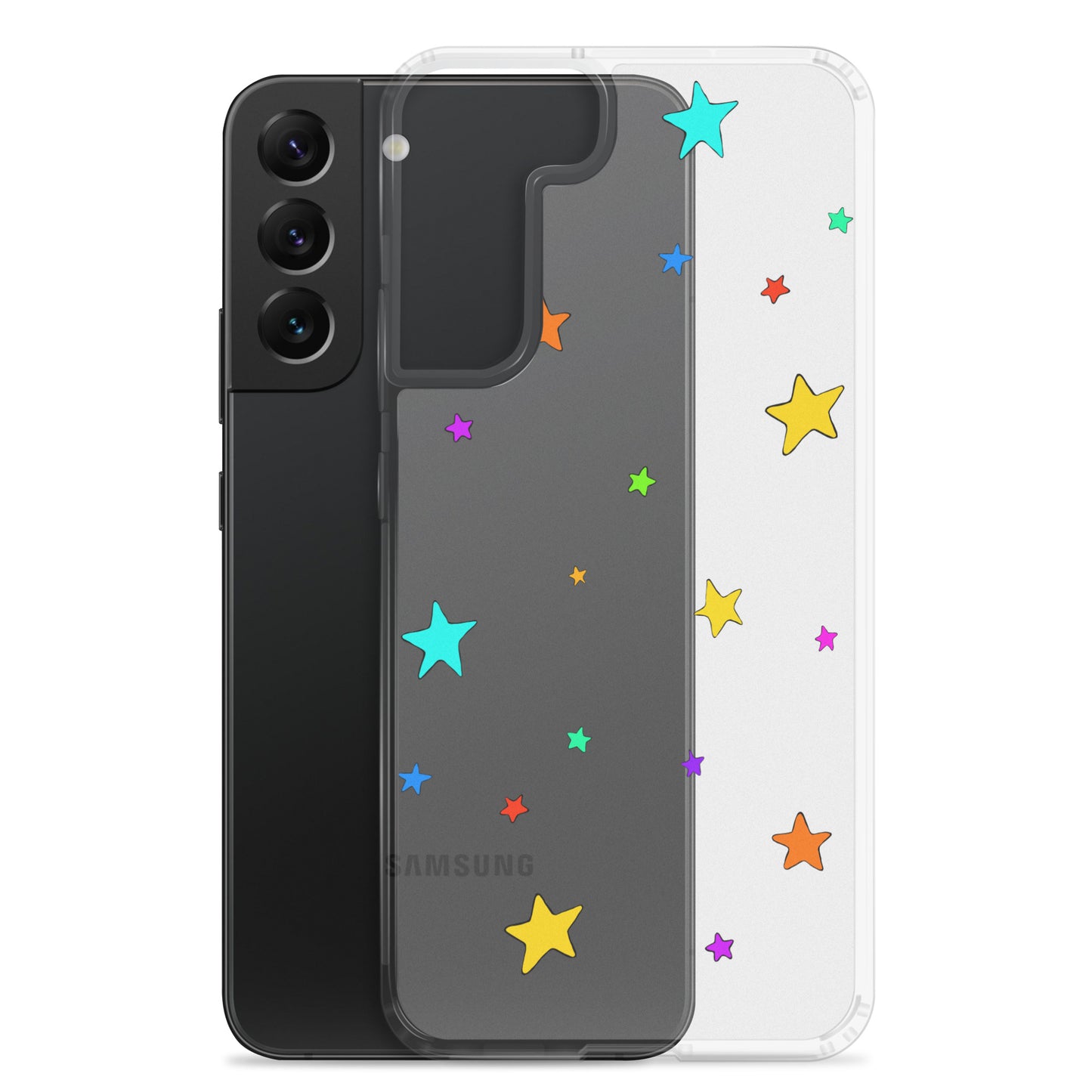 Colorful Stars Clear Case for Samsung®