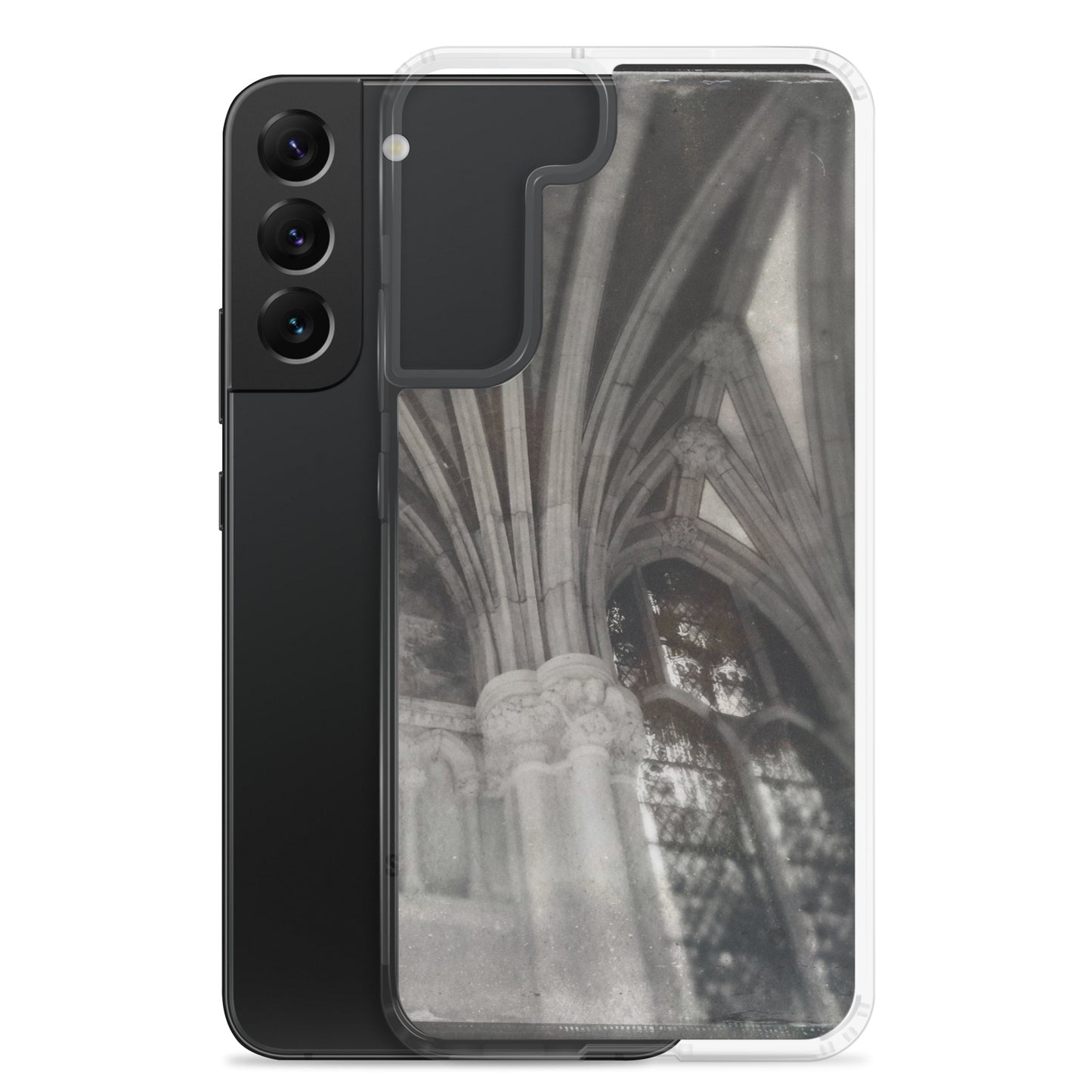 Gothic Shadows and Light at St. John Divine, NYC Clear Case for Samsung®