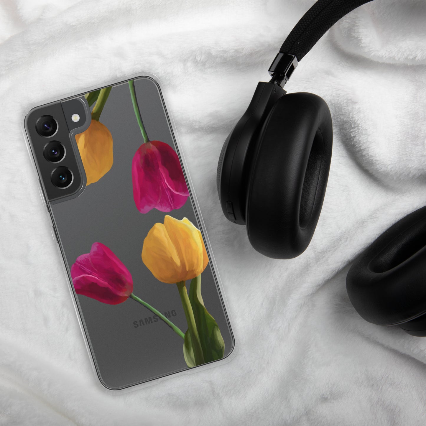 Jermita’s Tulips Clear Case for Samsung®