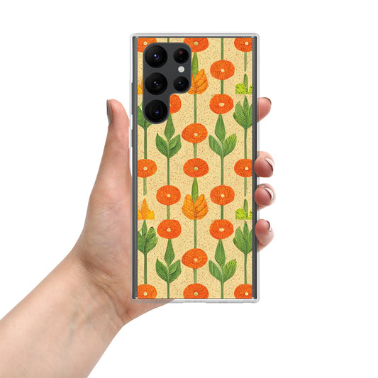 70’s Floral Fiesta Clear Case for Samsung®