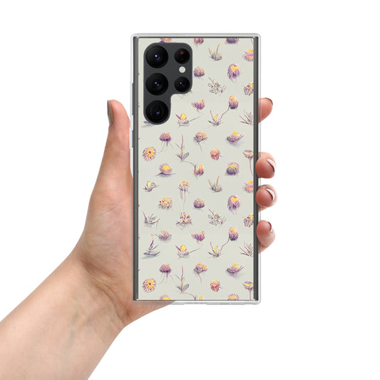 Cottage Blossoms Sketch Clear Case for Samsung®