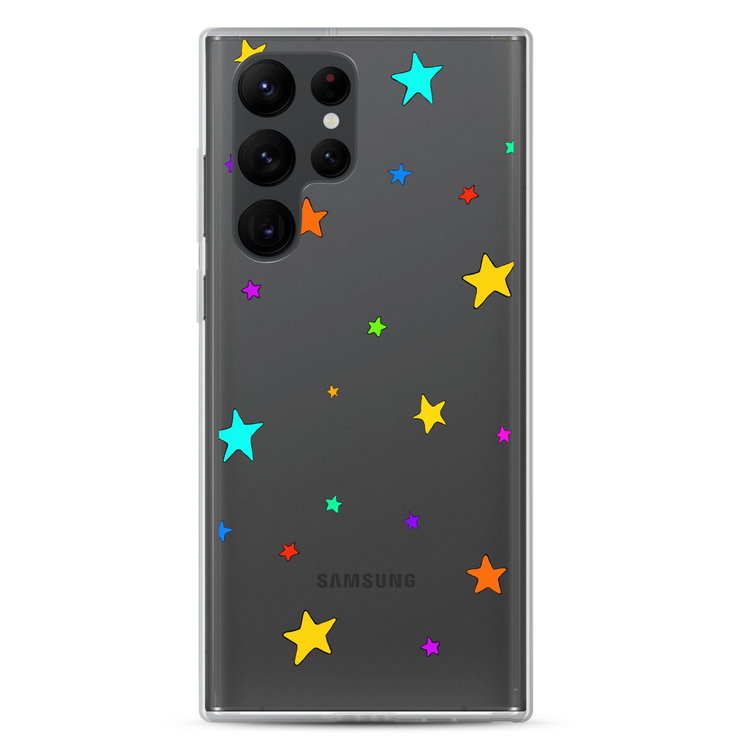 Colorful Stars Clear Case for Samsung®