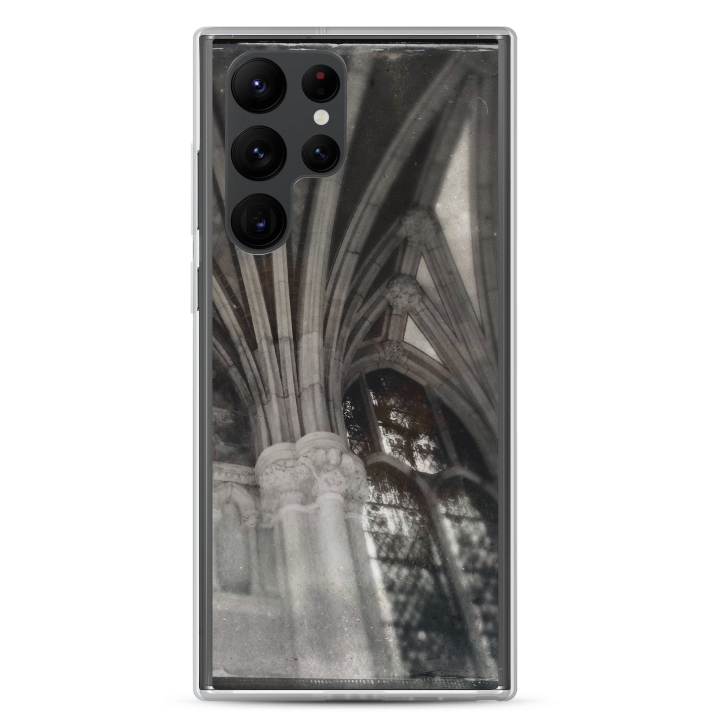 Gothic Shadows and Light at St. John Divine, NYC Clear Case for Samsung®