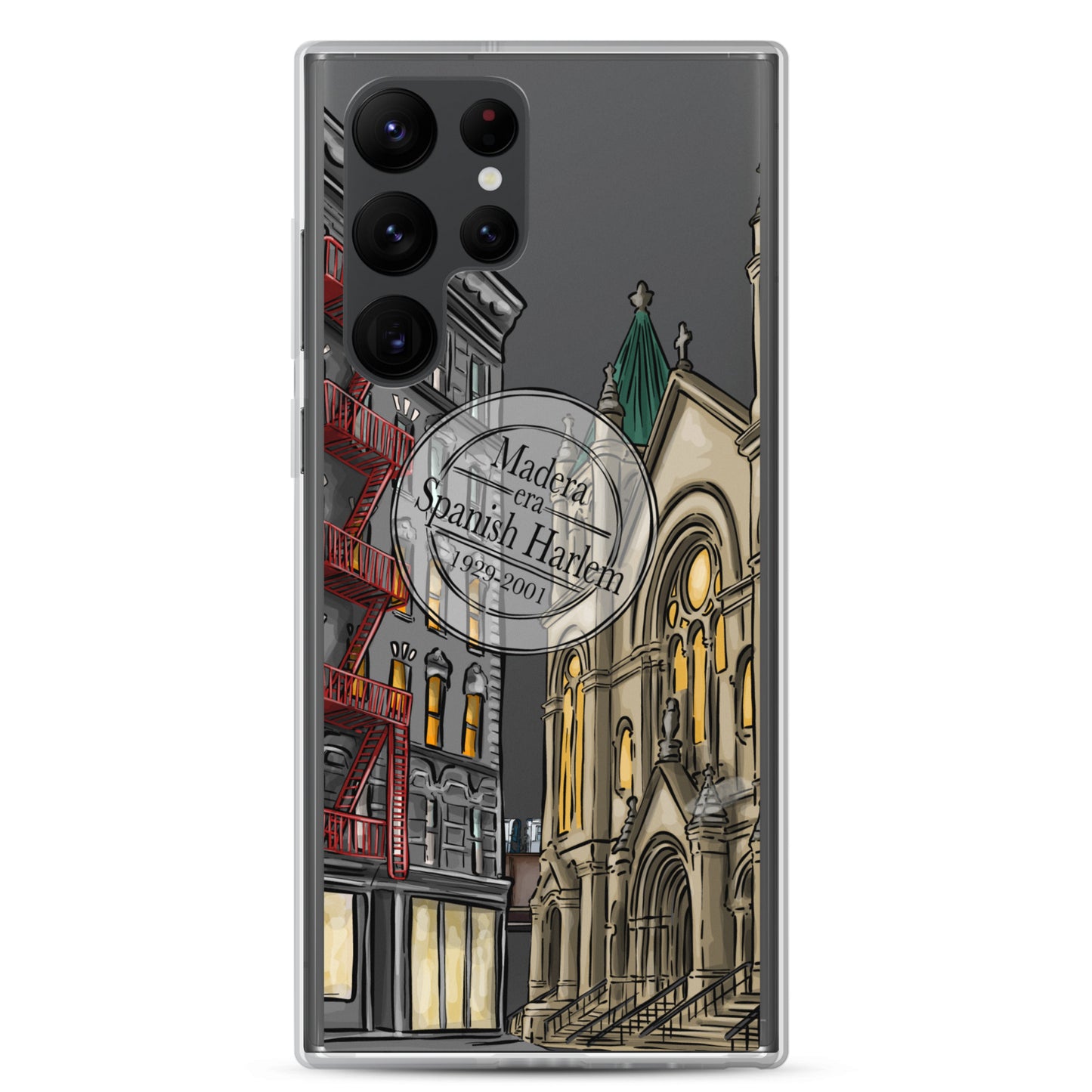 Madera Era Spanish Harlem Clear Case for Samsung®