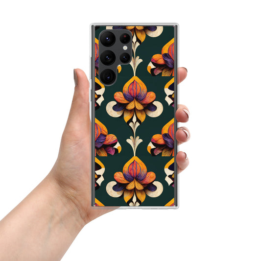 Taza’s Radiant Petals Clear Case for Samsung®