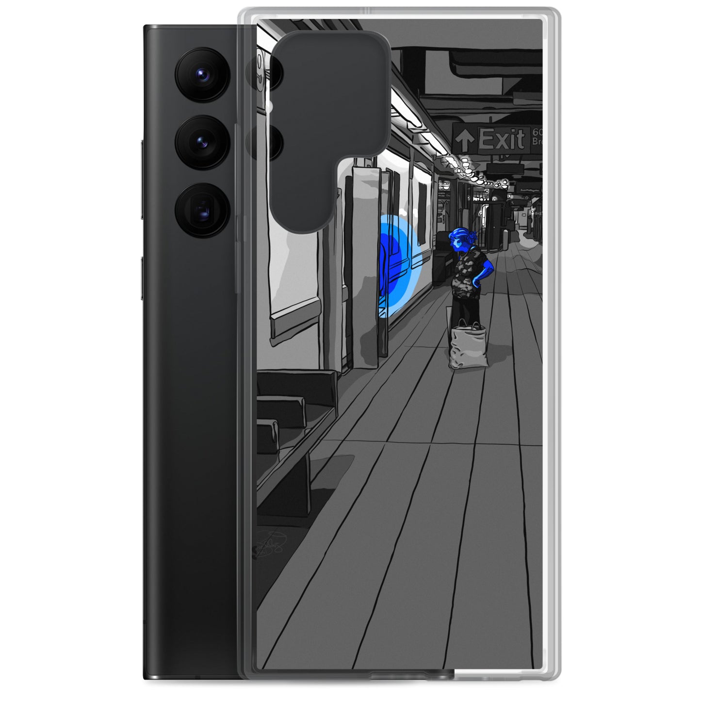 Columbus Circle Subway Station NYC Clear Case for Samsung®