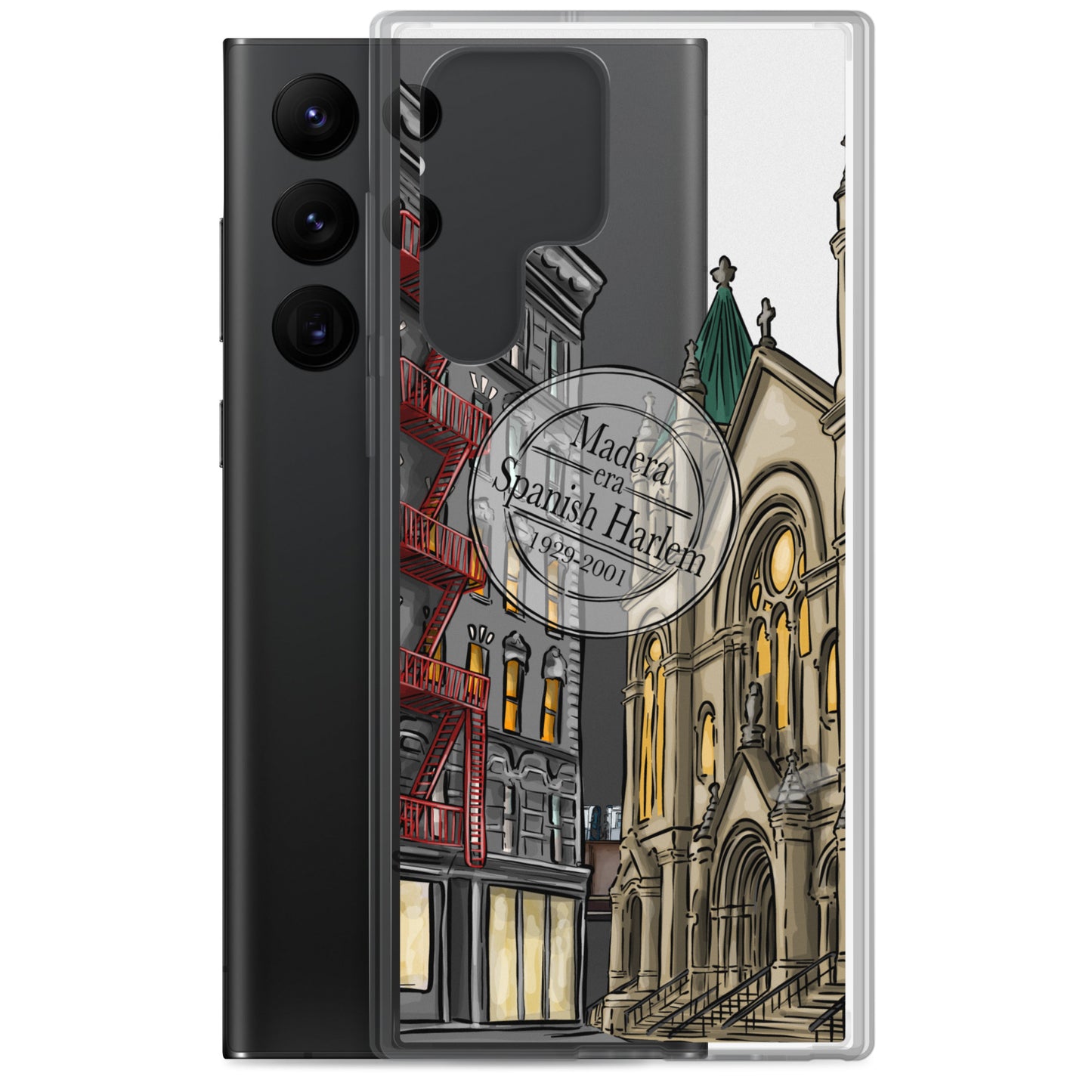 Madera Era Spanish Harlem Clear Case for Samsung®