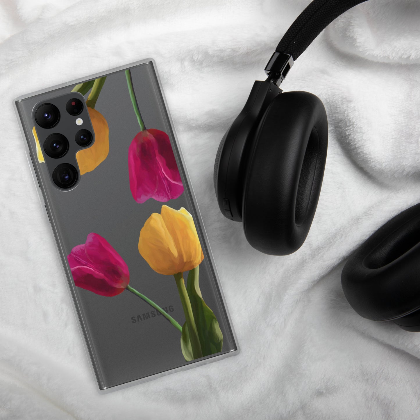 Jermita’s Tulips Clear Case for Samsung®