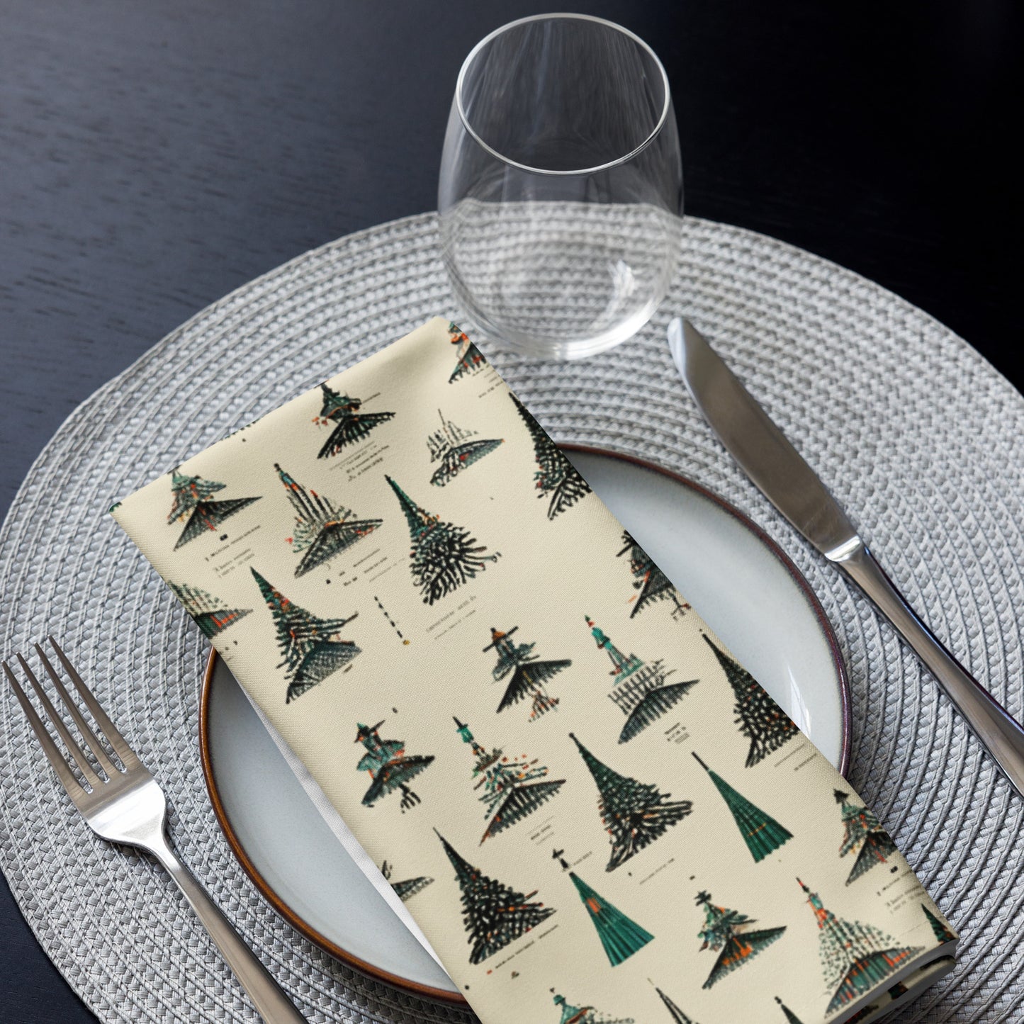 Happy Holiday’s Cloth napkin set