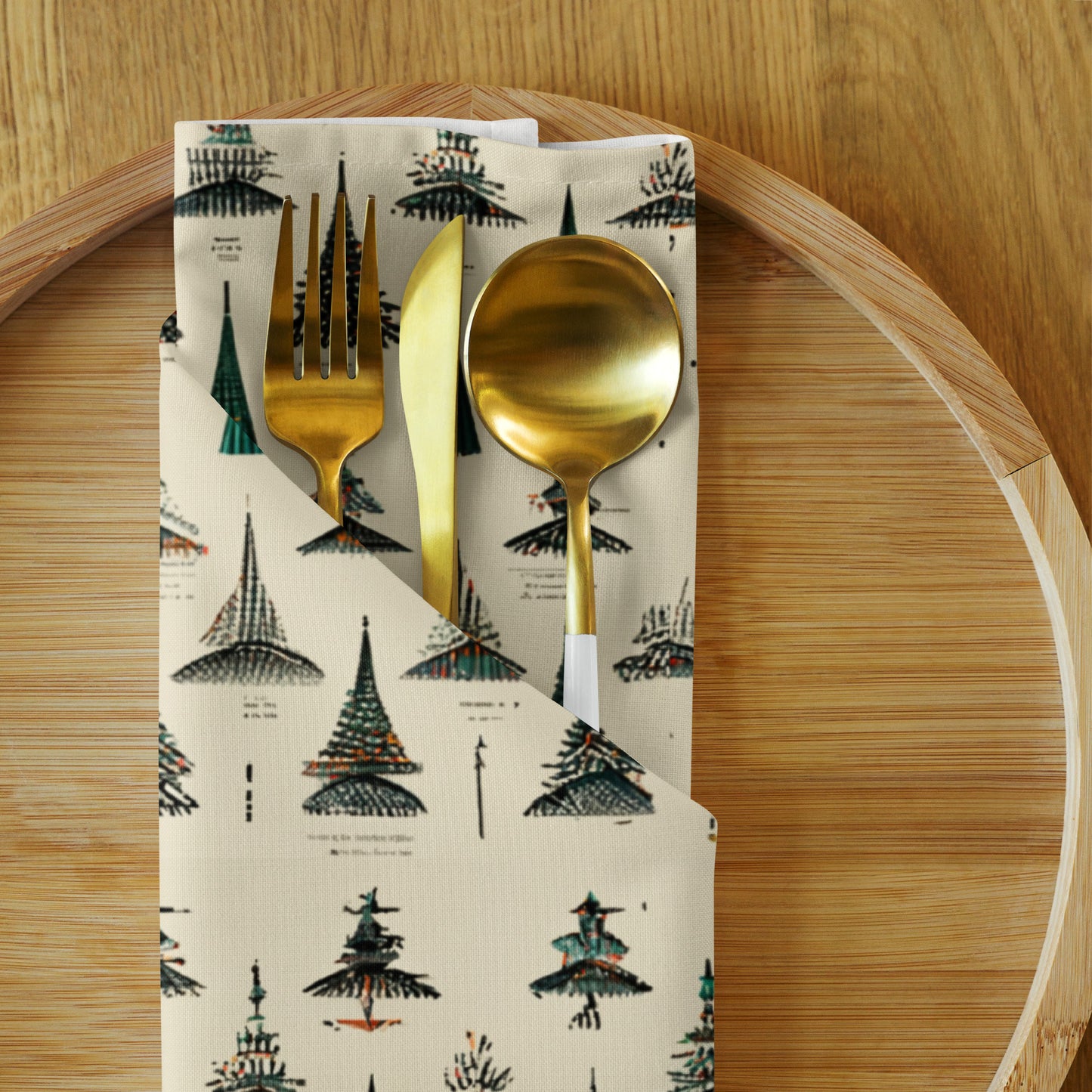 Happy Holiday’s Cloth napkin set