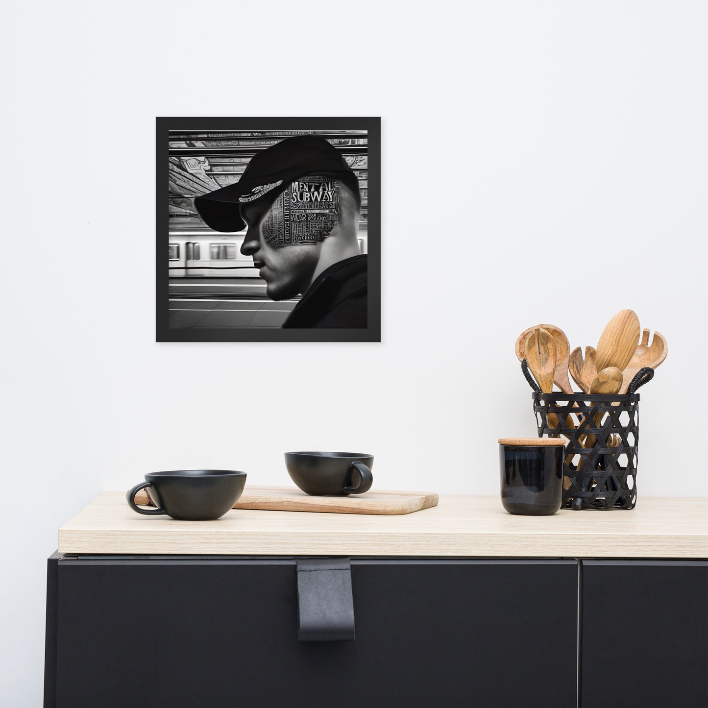 Navigating Resilience Framed poster