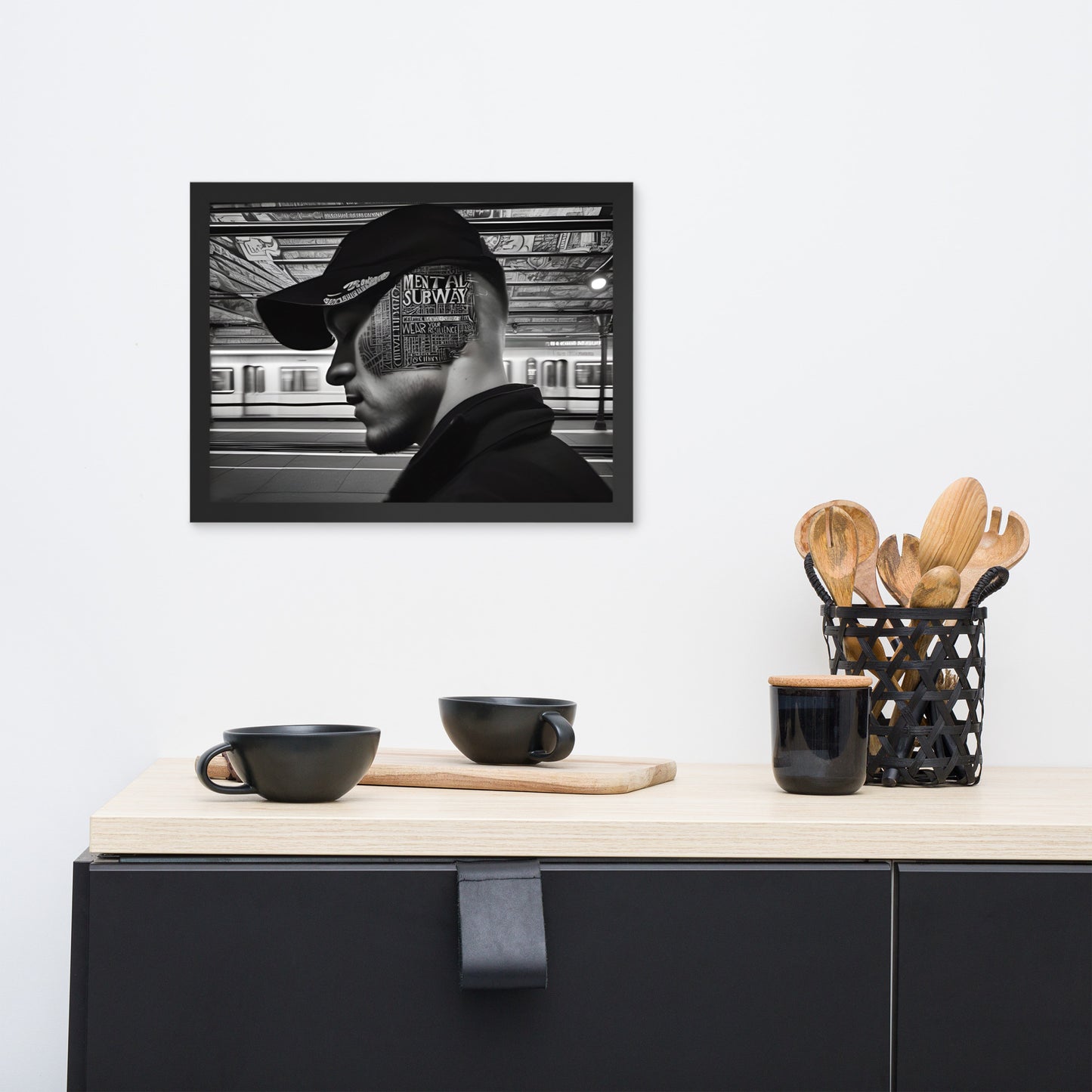 Navigating Resilience Framed poster