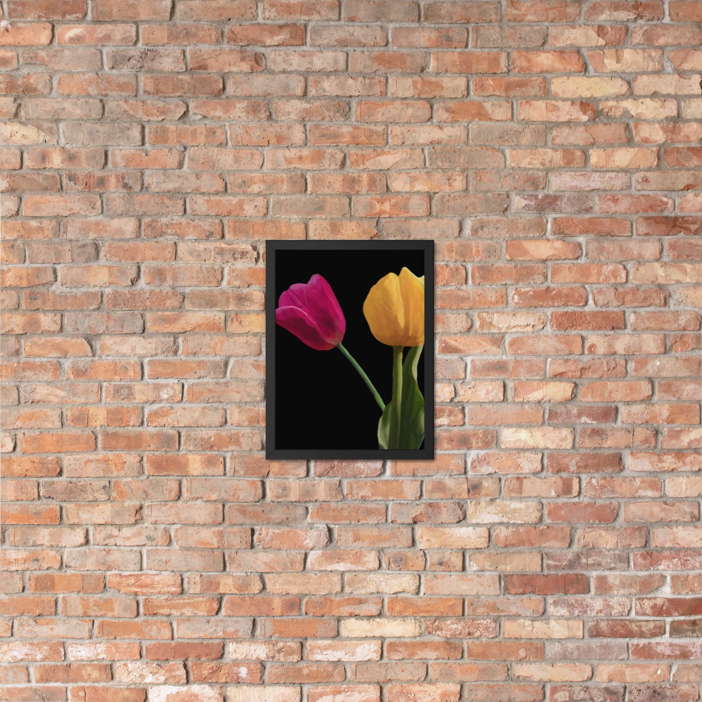 Jermita’s Tulips Framed poster