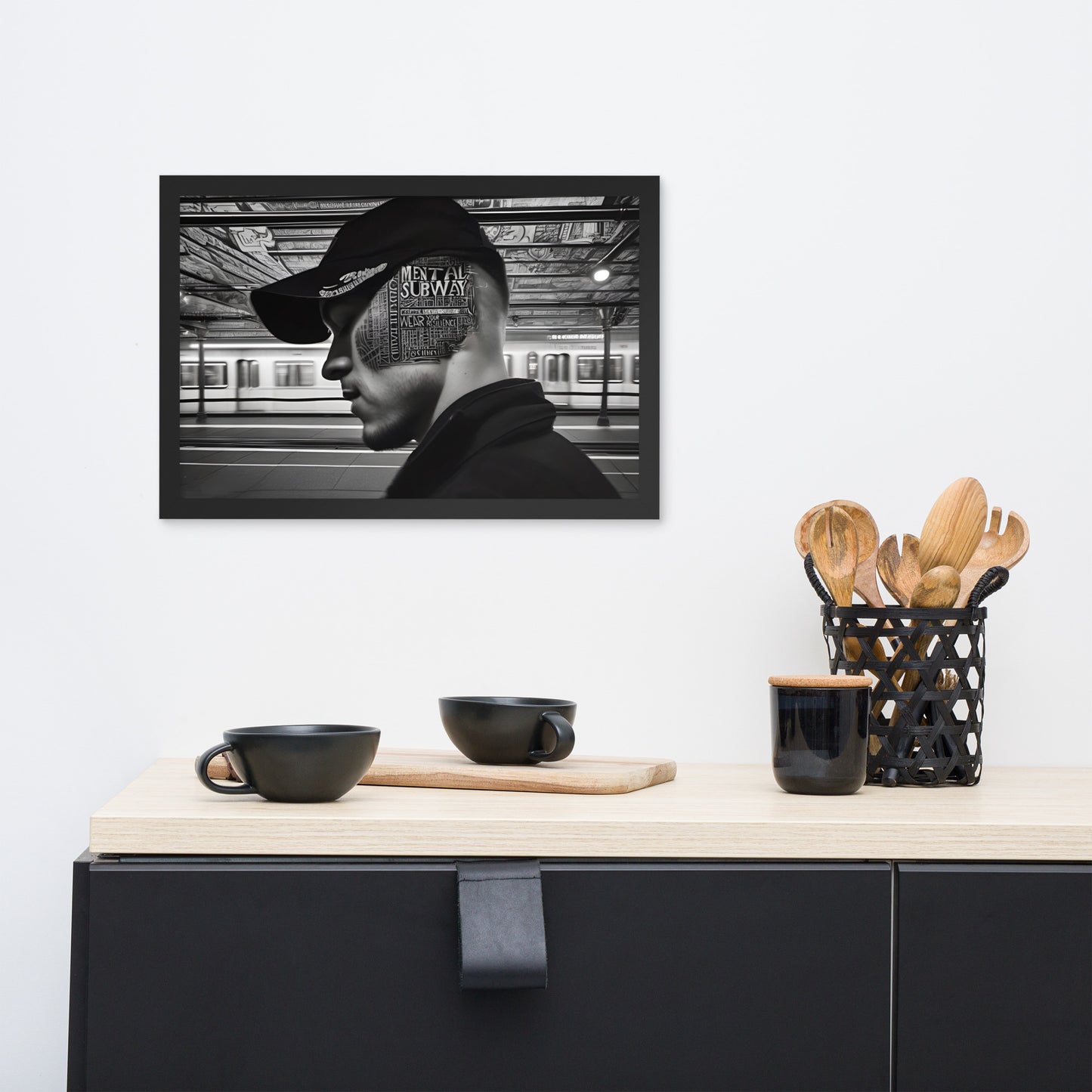 Navigating Resilience Framed poster