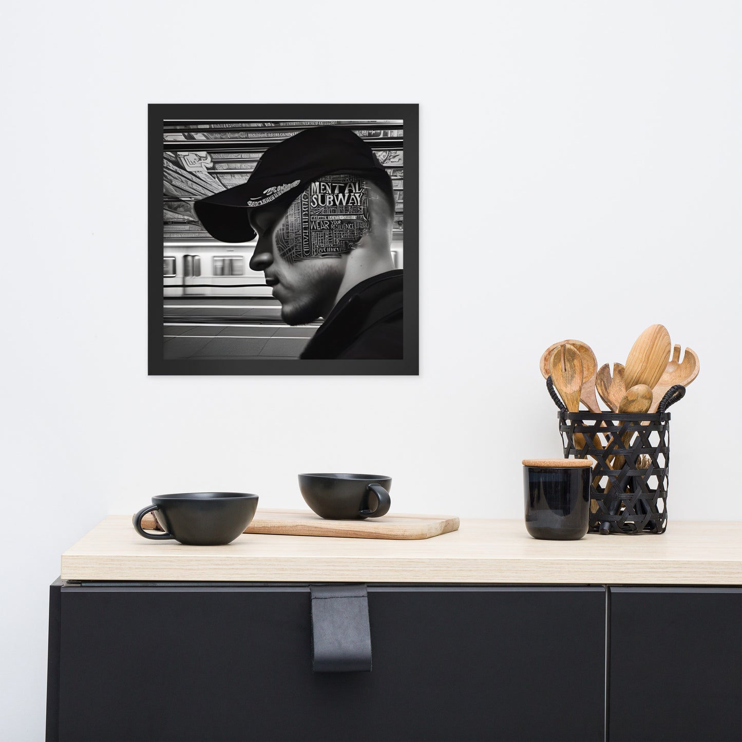 Navigating Resilience Framed poster