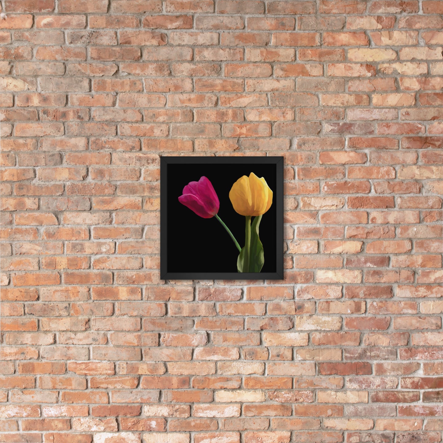 Jermita’s Tulips Framed poster