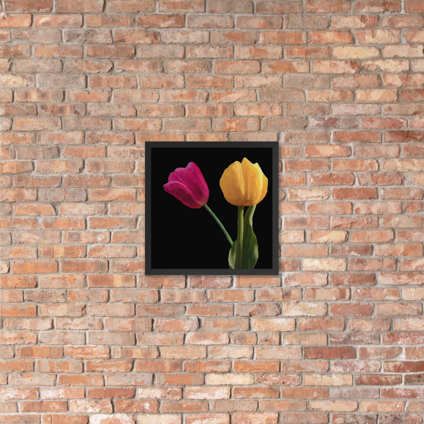 Jermita’s Tulips Framed poster