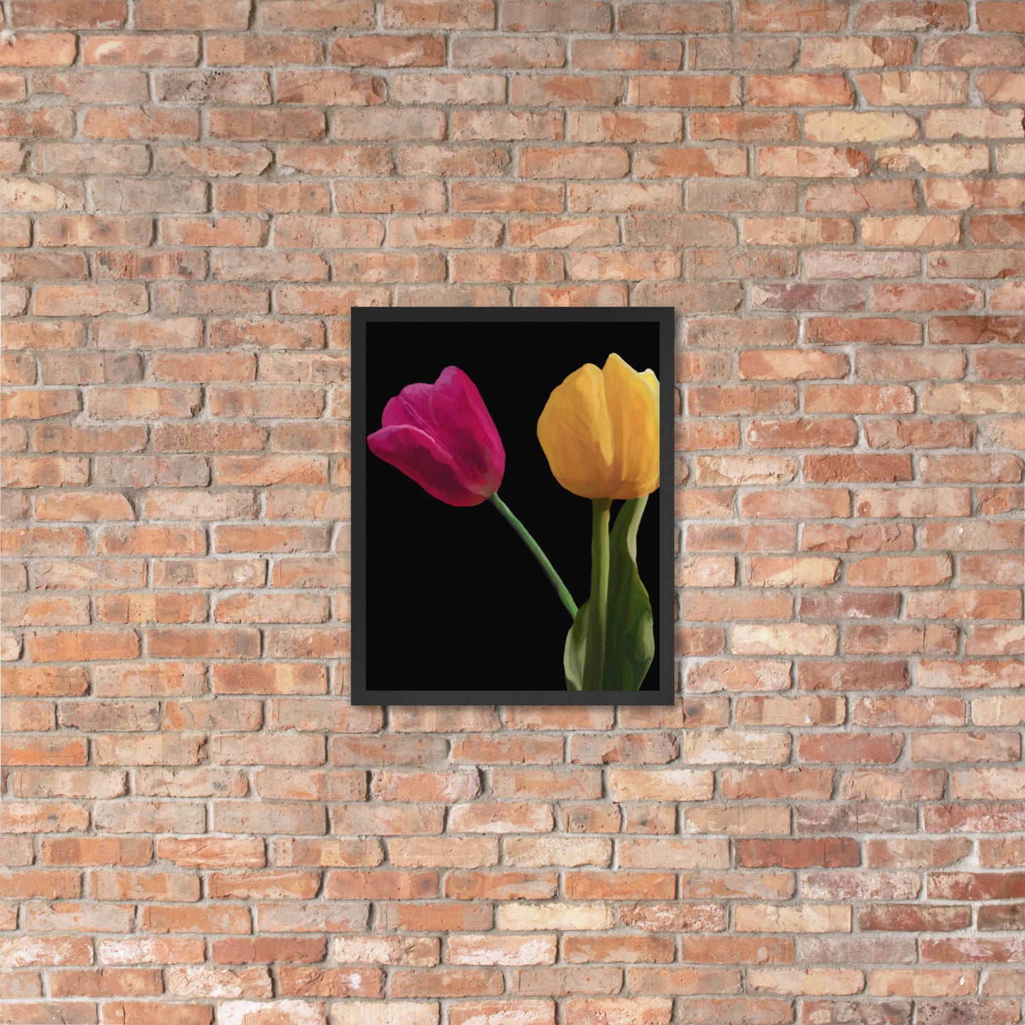 Jermita’s Tulips Framed poster