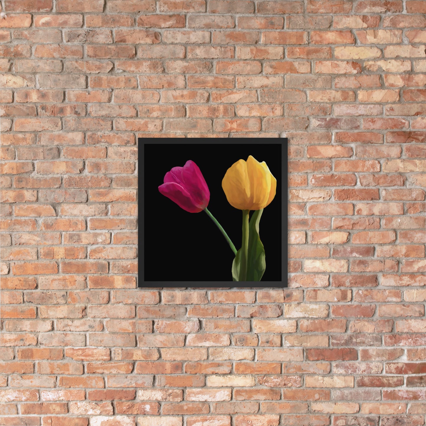 Jermita’s Tulips Framed poster