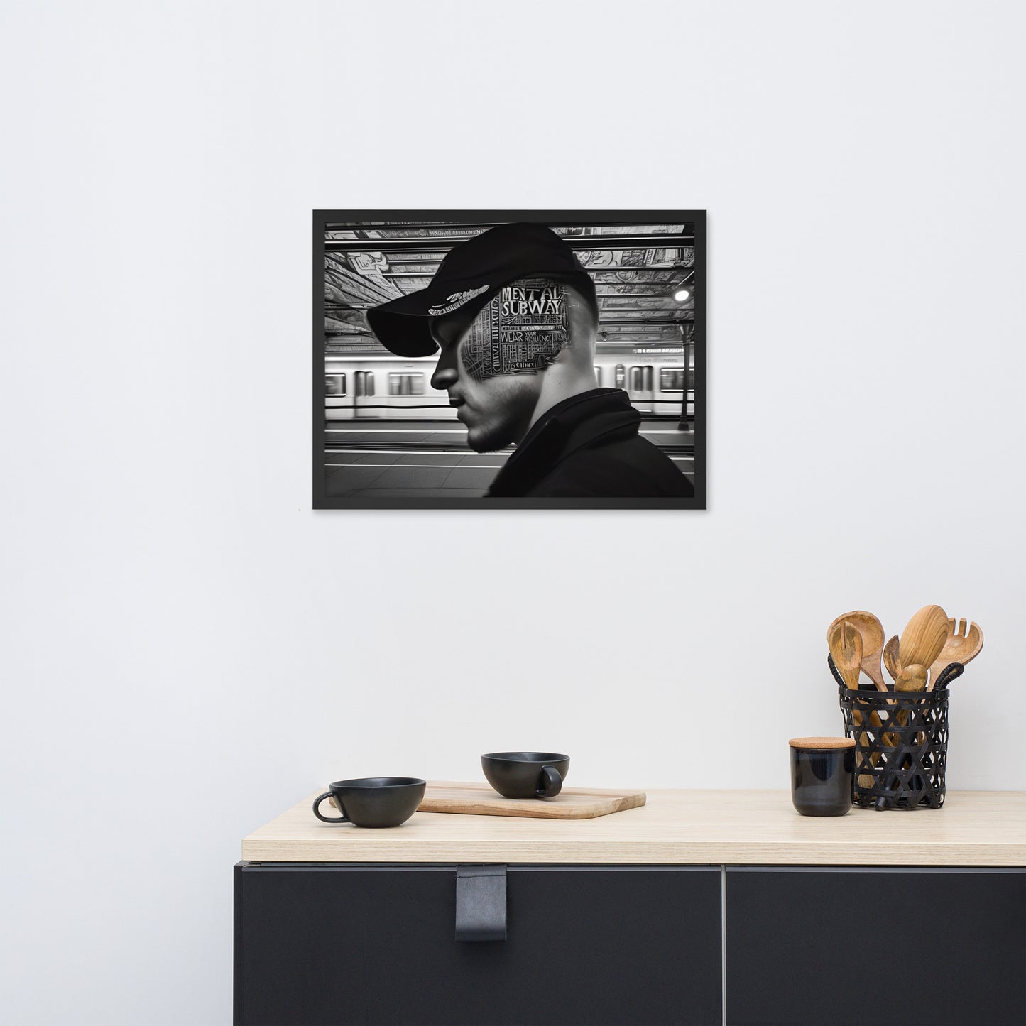 Navigating Resilience Framed poster