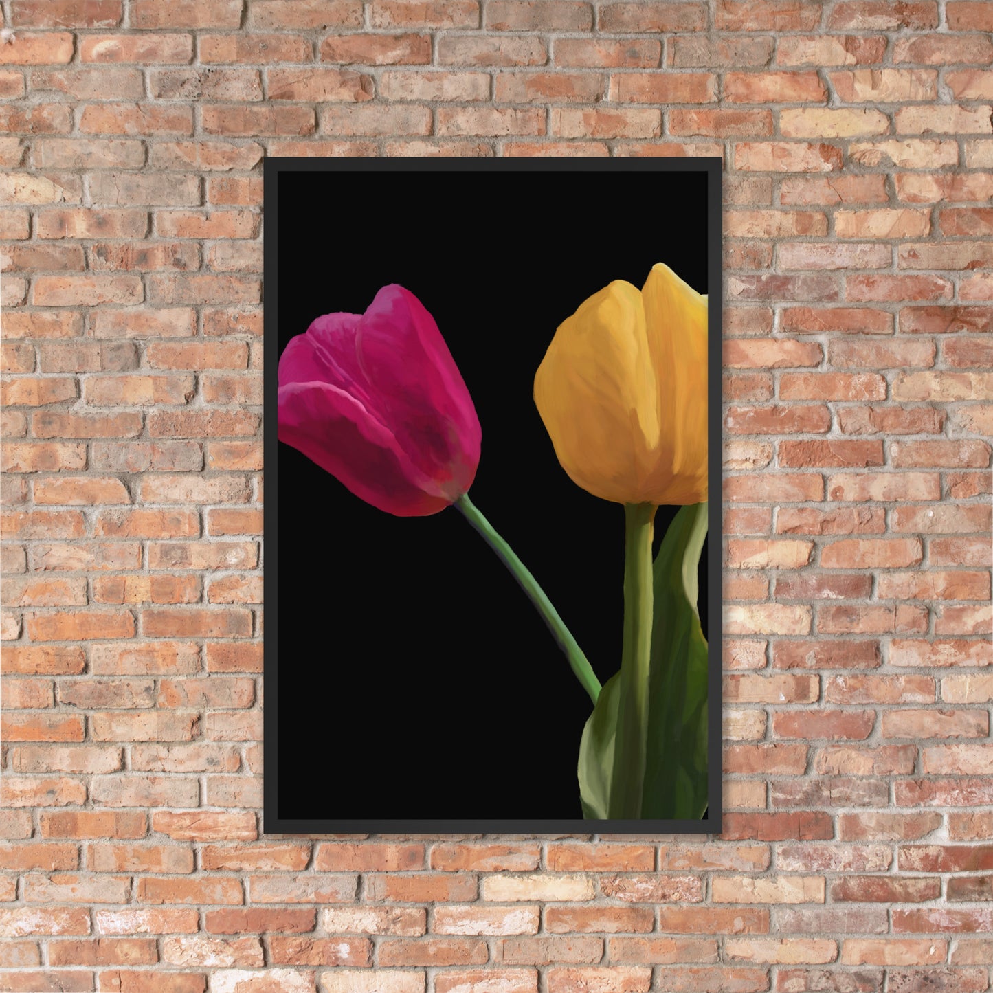 Jermita’s Tulips Framed poster