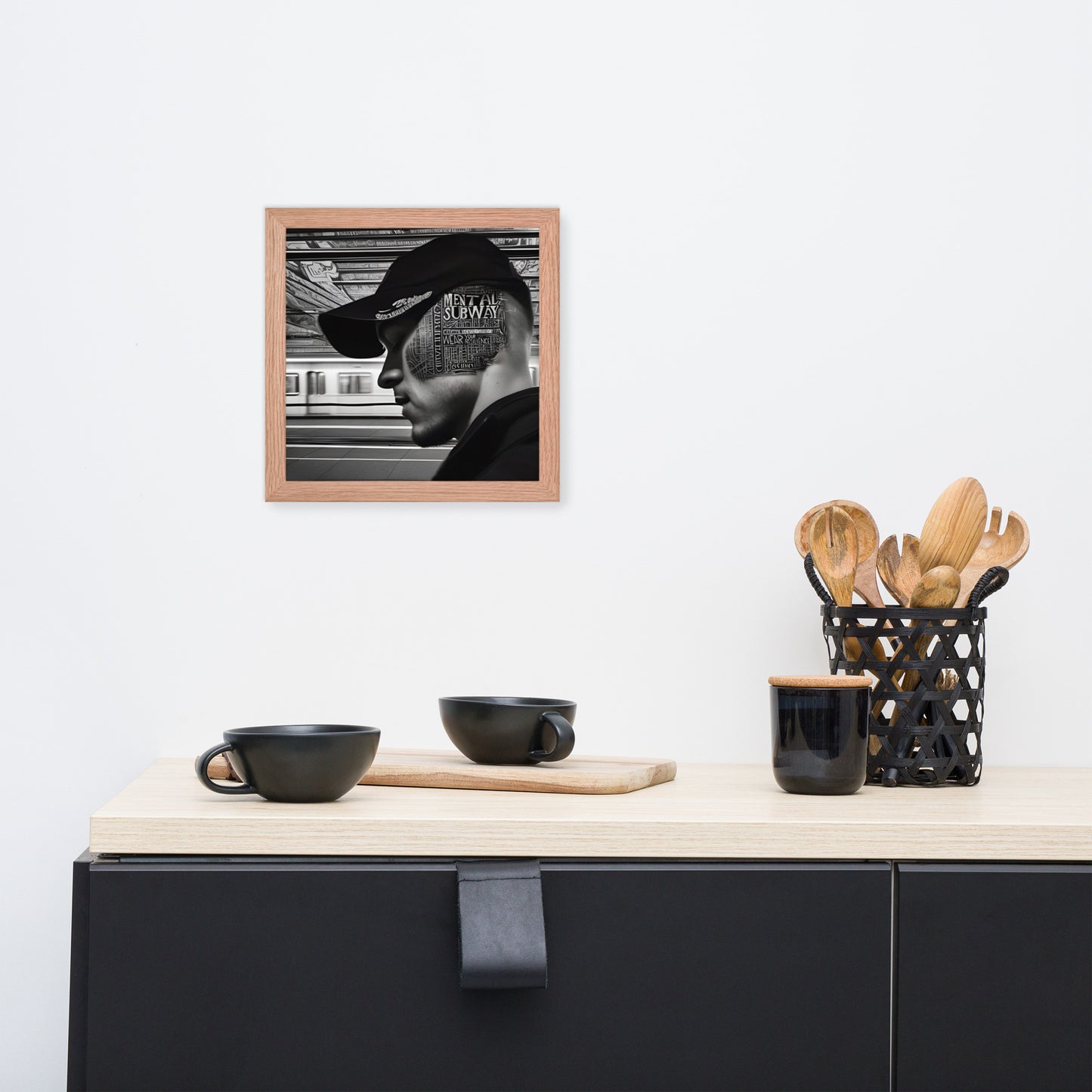 Navigating Resilience Framed poster