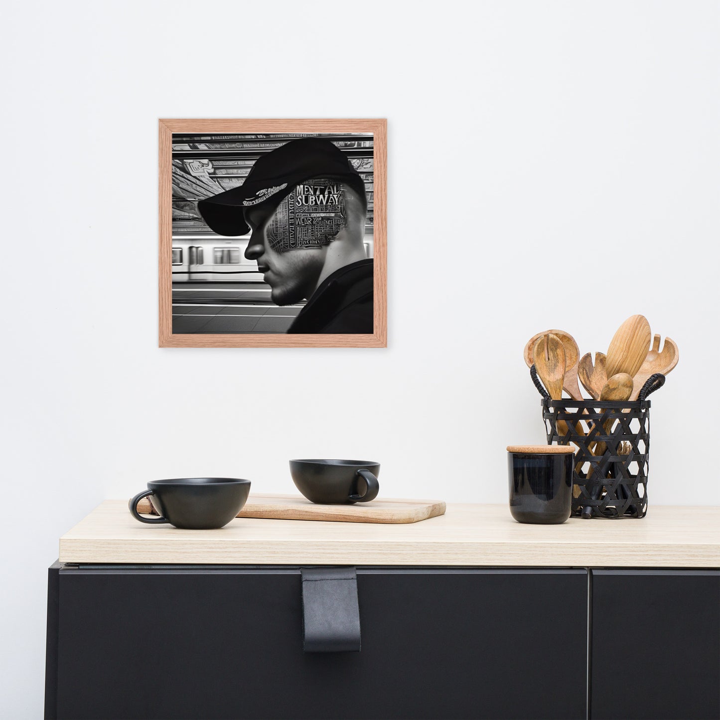 Navigating Resilience Framed poster